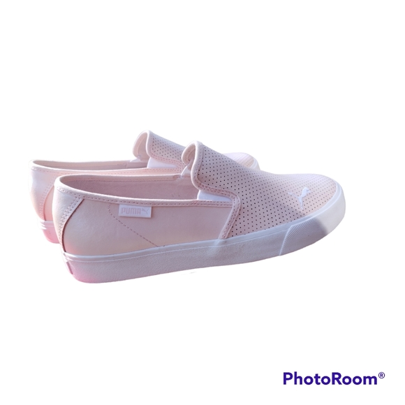 🆕PUMA|BARI SLIP-ON CAT SHIMMER|PINK 🩷 DOGWOOD - SIZE 9 🆕 - Picture 6 of 14